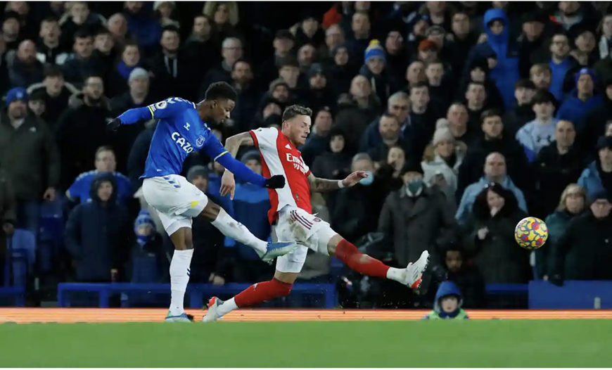 Kết quả bóng đá Anh: Everton lội ngược dòng đánh bại Arsenal