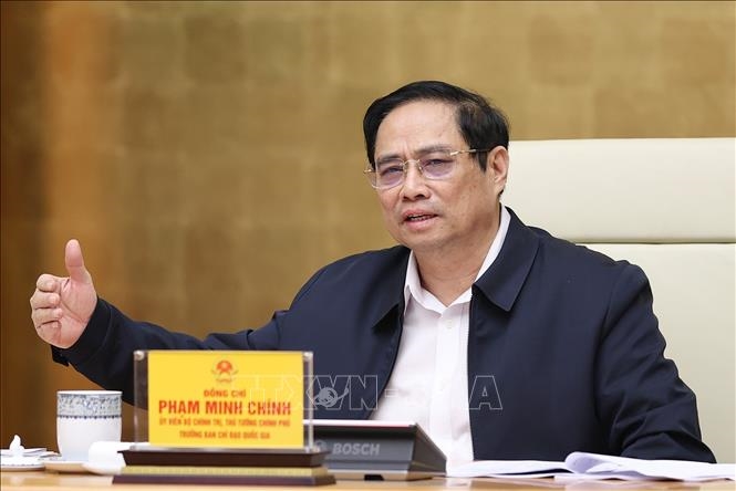 Thủ tướng Phạm Minh Chính chủ trì họp trực tuyến về công tác phòng, chống dịch