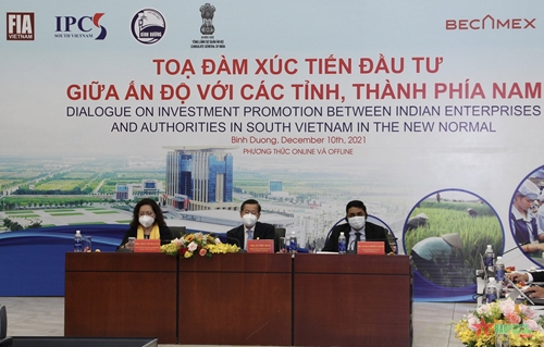Tỉnh Bình Dương và Becamex IDC tổ chức tọa đàm xúc tiến đầu tư giữa Ấn Độ với các địa phương phía Nam
