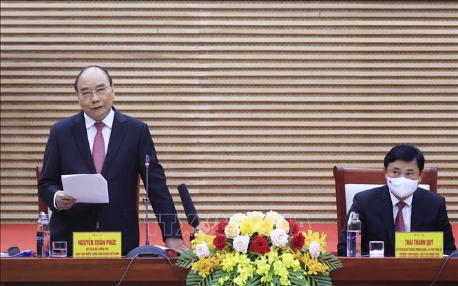 Chủ tịch nước Nguyễn Xuân Phúc mong muốn Nghệ An sẽ tạo nên "kỳ tích sông Lam"