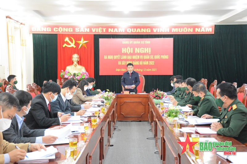 Điện Biên: Lãnh đạo, thực hiện hiệu quả nhiệm vụ quốc phòng, quân sự địa phương năm 2021