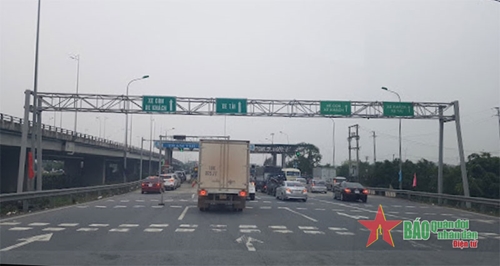 Cao tốc Hà Nội – Hải Phòng sẽ là đường đầu tiên chỉ phục vụ thu phí không dừng