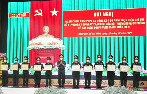 Bộ tư lệnh TP Hồ Chí Minh triển khai nhiệm vụ quân sự, quốc phòng năm 2022