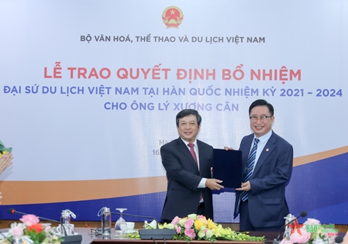 Trao quyết định bổ nhiệm Đại sứ Du lịch Việt Nam tại Hàn Quốc