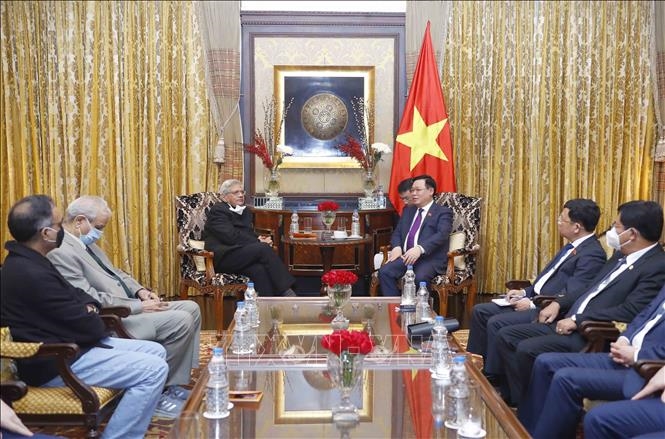 Chủ tịch Quốc hội Vương Đình Huệ: Thúc đẩy quan hệ Đối tác chiến lược toàn diện Việt Nam-Ấn Độ lên tầm cao mới