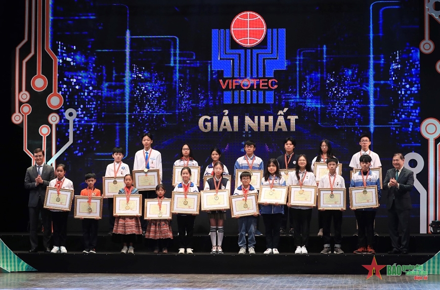 Lễ tổng kết và trao giải Cuộc thi sáng tạo thanh thiếu niên, nhi đồng toàn quốc lần thứ 17