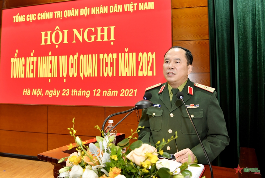 Cơ quan Tổng cục Chính trị tổng kết nhiệm vụ năm 2021