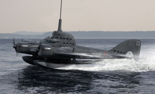 Kỳ lạ dự án bí mật chế tạo tàu ngầm bay của Liên Xô