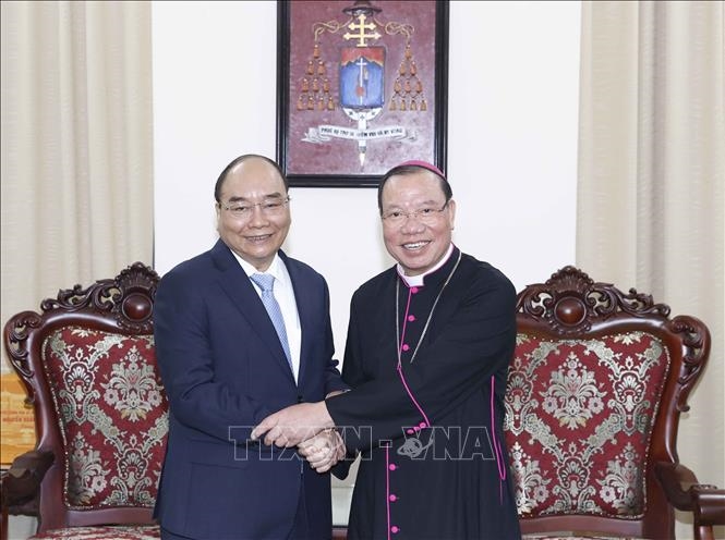 Chủ tịch nước Nguyễn Xuân Phúc: Đồng bào Công giáo luôn đồng hành với sự nghiệp xây dựng và bảo vệ Tổ quốc
