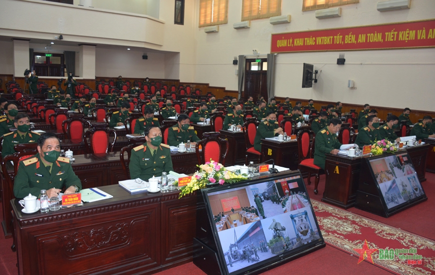 Bộ Quốc phòng tổ chức hội nghị tổng kết công tác kỹ thuật toàn quân năm 2021