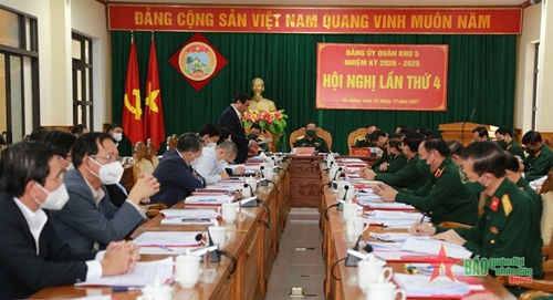 Đảng ủy Quân khu 5 hội nghị ra Nghị quyết lãnh đạo nhiệm vụ năm 2022