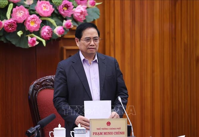Thủ tướng Phạm Minh Chính làm việc trực tuyến với lãnh đạo chủ chốt tỉnh Tuyên Quang