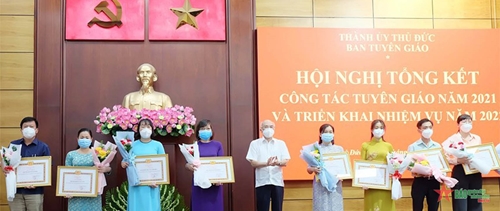 TP Thủ Đức (TP Hồ Chí Minh) tổ chức Hội nghị tổng kết công tác tuyên giáo năm 2021