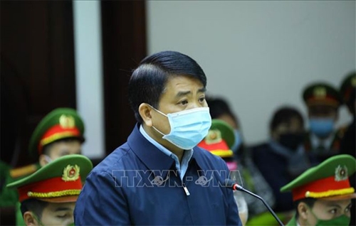 Bị cáo Nguyễn Đức Chung bị tuyên phạt 3 năm tù trong vụ án Công ty Nhật Cường