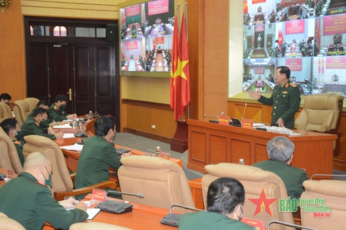 Thượng tướng Lê Huy Vịnh chủ trì Hội nghị tổng kết công tác cải cách hành chính và xây dựng Chính phủ điện tử