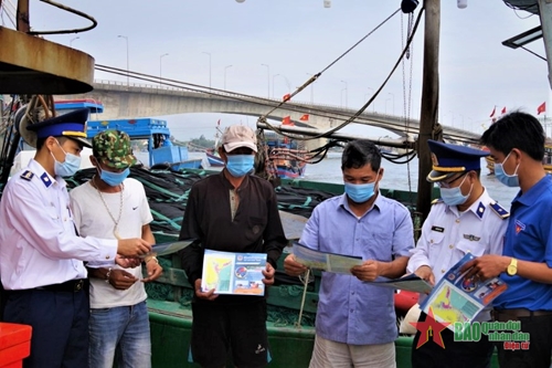 Tuyên truyền hiệu quả Luật Cảnh sát biển trong nhân dân Quảng Trị