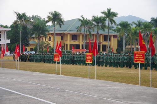 Trung đoàn 141, Sư đoàn 3 (Quân khu 1) tổ chức lễ tiễn quân nhân hoàn thành nghĩa vụ quân sự 