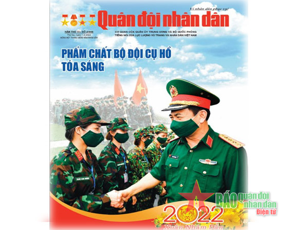 Đón đọc Báo Quân đội nhân dân Xuân Nhâm Dần 2022