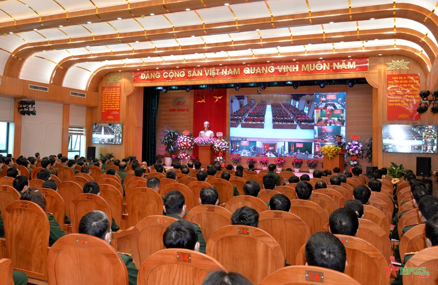 Binh đoàn 12 tổ chức Hội nghị Quân chính năm 2021