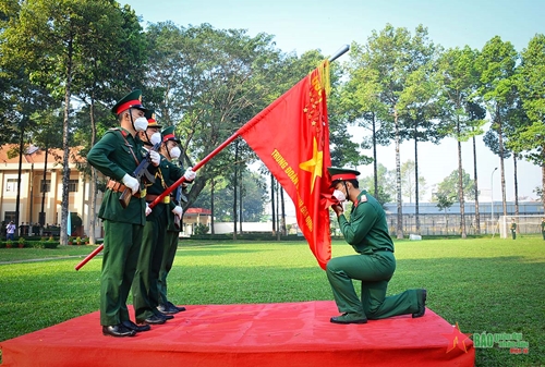 Bộ tư lệnh TP Hồ Chí Minh tổ chức lễ tiễn quân nhân hoàn thành nghĩa vụ quân sự 