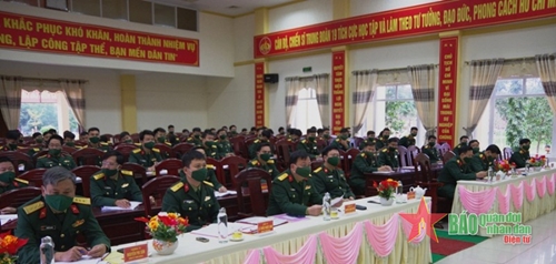 Sư đoàn 968 (Quân khu 4) tập huấn công tác Đảng, công tác chính trị năm 2022
