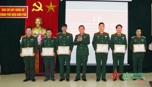 Phát động đợt thi đua cao điểm chào mừng kỷ niệm 92 năm Ngày thành lập Đảng cộng sản Việt Nam
