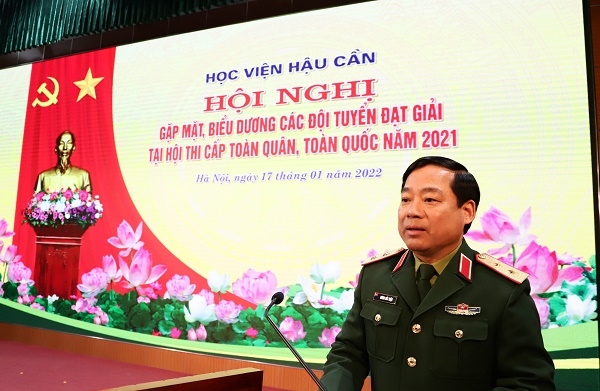 Học viện Hậu cần gặp mặt, biểu dương các cá nhân và đội tuyển đoạt giải năm 2021