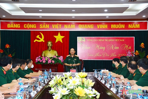 Trung tướng Trịnh Văn Quyết gặp mặt, chúc Tết các cơ quan, đơn vị thuộc Tổng cục Chính trị khu vực phía Nam