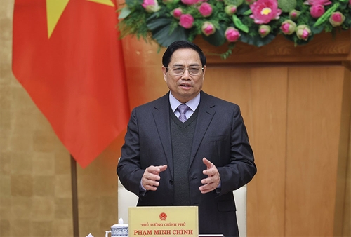 Thủ tướng Phạm Minh Chính chủ trì Phiên họp Chính phủ chuyên đề xây dựng pháp luật