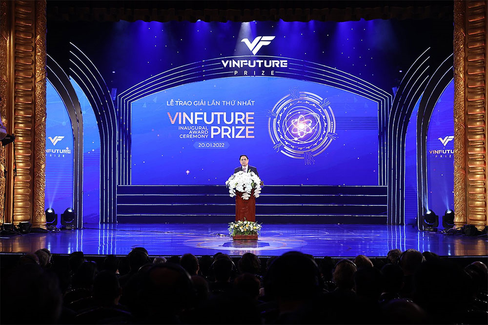 Thủ tướng Phạm Minh Chính dự Lễ trao Giải thưởng VinFuture