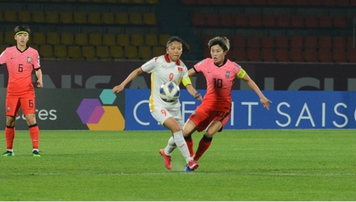 Đội tuyển nữ Việt Nam thất bại trước đối thủ hàng đầu châu Á