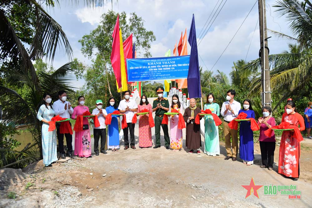 111 căn nhà mới được xây dựng trong hoạt động “Tết quân-dân” 2022