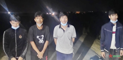 Tây Ninh bắt giữ 4 người nhập cảnh trái phép