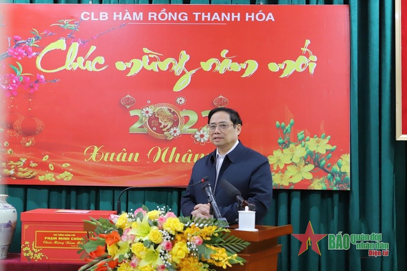 Thủ tướng Phạm Minh Chính thăm, chúc Tết tại tỉnh Thanh Hóa