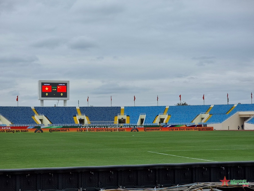 Sân Mỹ Đình đã “sẵn sàng” trước trận đấu Việt Nam - Trung Quốc