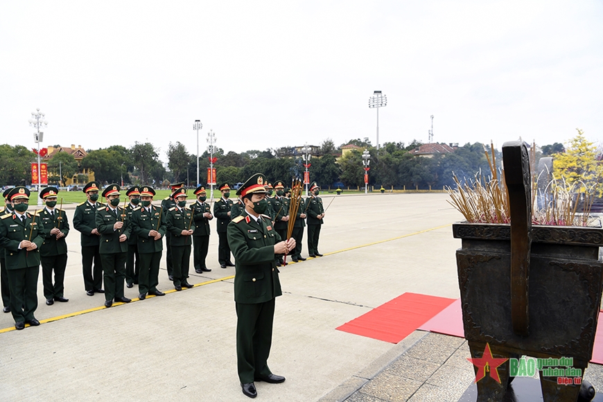 Đại tướng Phan Văn Giang chủ trì giao ban trực tuyến toàn quân, chúc Tết Nguyên đán Nhâm Dần 2022