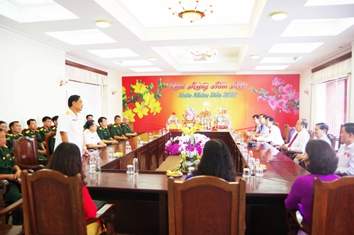Thăm, chúc Tết lãnh đạo Tỉnh ủy và Ủy ban nhân dân tỉnh An Giang