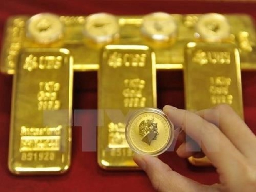 Giá vàng hôm nay 2-2: Vàng thế giới vẫn duy trì trên mức 1.800 USD/ ounce