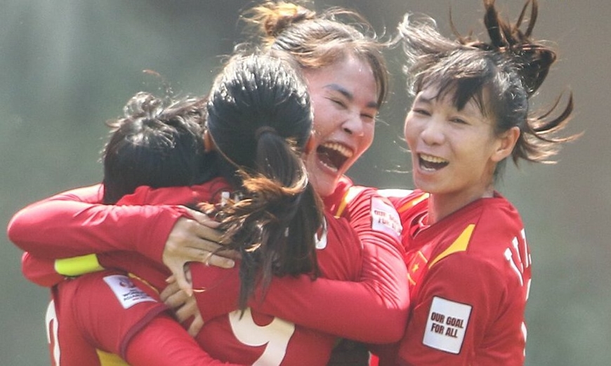 Đội tuyển bóng đá nữ Việt Nam lần đầu tiên dự World Cup