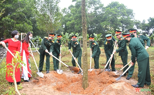 Lữ đoàn 139, Binh chủng Thông tin liên lạc: Phát động Tết trồng cây Xuân Nhâm Dần năm 2022