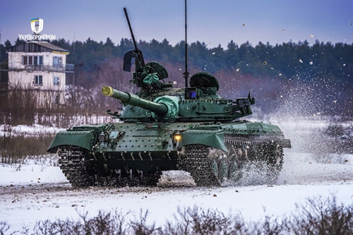 Ukraine bắt đầu thử nghiệm mẫu xe tăng T-64BV năm 2022

