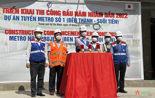 Phấn đấu chạy thử nghiệm tuyến metro Bến Thành - Suối Tiên vào cuối năm 2022