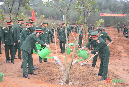 Kho 190, Cục Xăng dầu phát động Tết trồng cây đầu Xuân Nhâm Dần 2022