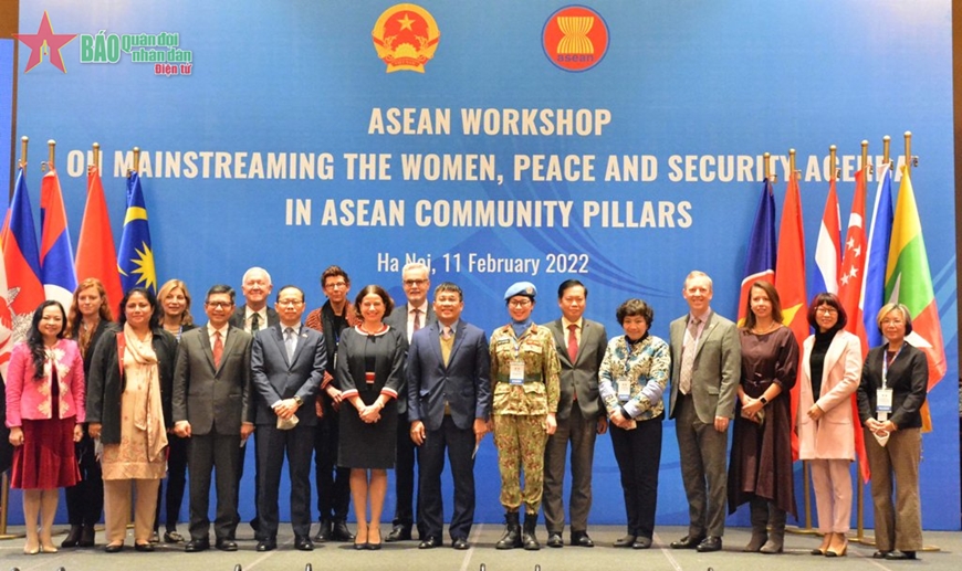 Lồng ghép chương trình nghị sự về phụ nữ, hòa bình và an ninh vào các trụ cột Cộng đồng ASEAN