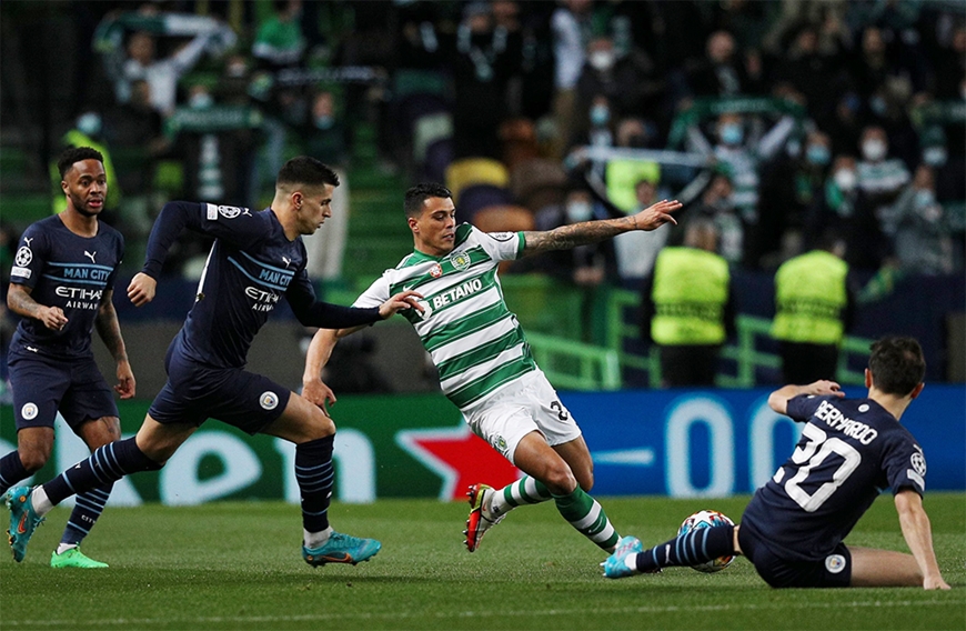 Lượt đi vòng 1/8 C1: PSG vượt qua Real Madrid, Man City thắng dễ Sporting
