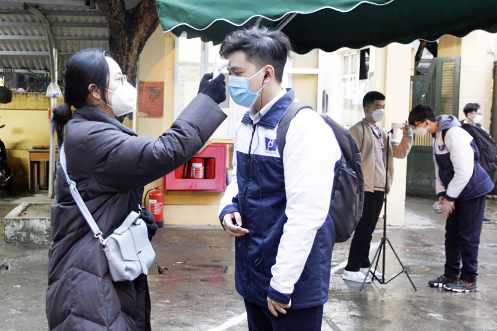 Bảo đảm an toàn phòng, chống dịch khi trường học mở cửa trở lại