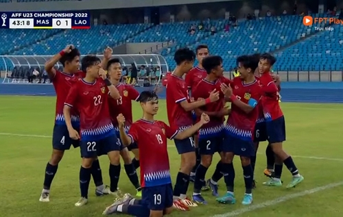 Giải vô địch U23 Đông Nam Á 2022: Loại U23 Malaysia, đội tuyển U23 Lào xuất sắc vào bán kết