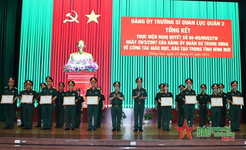 Đảng ủy Trường Sĩ quan Lục quân 2 lãnh đạo hiệu quả công tác giáo dục - đào tạo