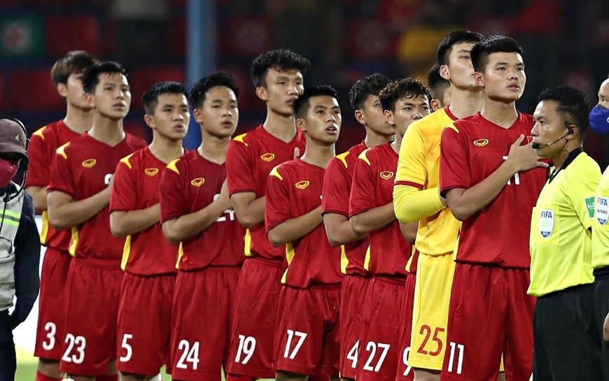 Hình ảnh đáng nhớ trận U23 Việt Nam khiến U23 Hàn Quốc chia điểm | Bóng đá  | Vietnam+ (VietnamPlus)