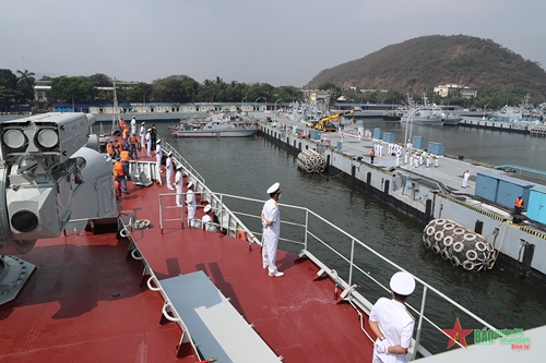 Tàu 016-Quang Trung sẵn sàng tham gia Diễn tập hải quân đa phương MILAN